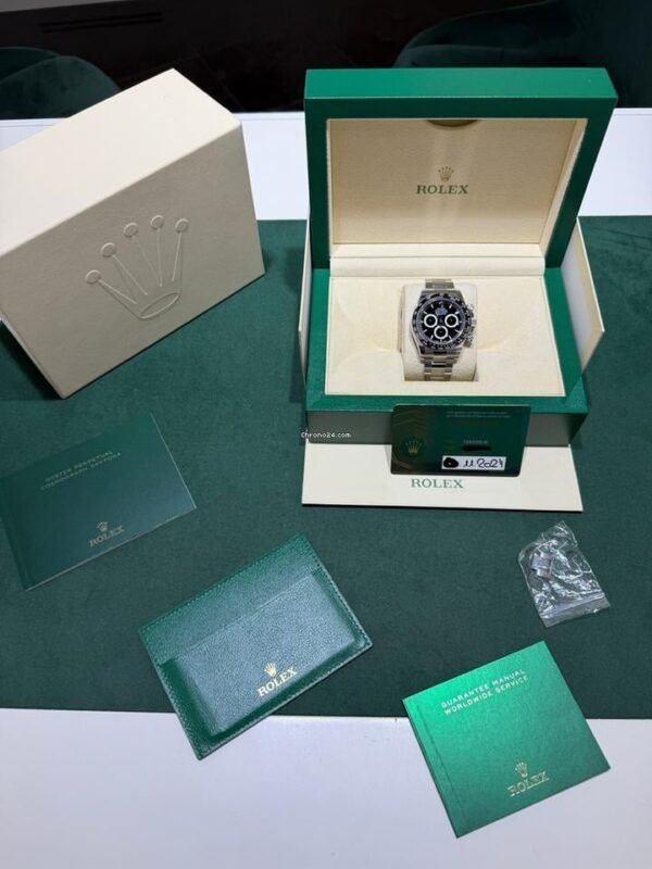 Rolex Daytona New model ceramica del 2024 quadrante nero full set excellent condition documenti