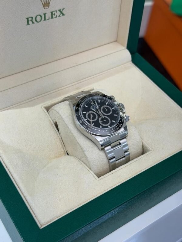 Rolex Daytona New model ceramica del 2024 quadrante nero full set excellent condition documenti