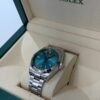 Rolex Milgauss BLU vetro verde del 2019 full set excellent condition con documenti e scatola