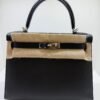 WhatsApp Image 2026-05-20 at 11.02.23 Hermès Kelly 28 sellier veau pellame epsom second hand del 2017 color Noir nero con hardware palladio full set excellent condition