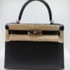 WhatsApp Image 2026-05-20 at 11.02.23 (2) Hermès Kelly 28 sellier veau pellame epsom second hand del 2017 color Noir nero con hardware palladio full set excellent condition