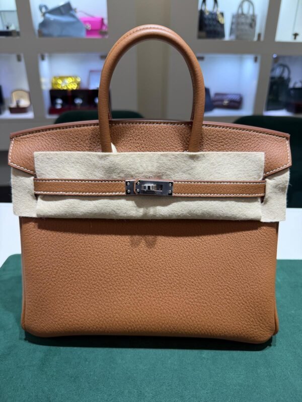 WhatsApp Image 2026-06-10 at 10.42.00 (2) Hermès Birkin 25 retourne veau togo colore GOLD