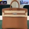 WhatsApp Image 2026-06-10 at 10.42.01 Hermès Birkin 25 retourne veau togo colore GOLD