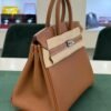 WhatsApp Image 2026-06-10 at 10.42.01 (4) Hermès Birkin 25 retourne veau togo colore GOLD