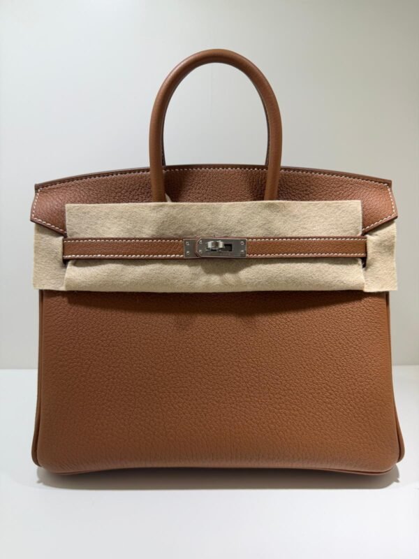 WhatsApp Image 2026-06-10 at 10.42.02 (3) Hermès Birkin 25 retourne veau togo colore GOLD