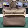 Hermès Birkin 25 retourne veau togo colore Etoupe ( il più richiesto )