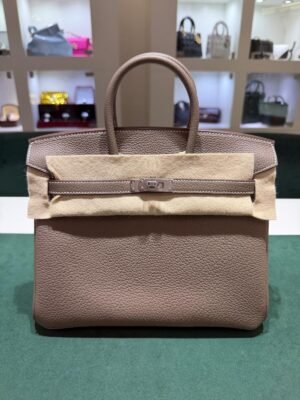 Hermès Birkin 25 retourne veau togo colore Etoupe ( il più richiesto )