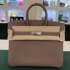 Hermès Birkin 25 retourne veau togo colore Etoupe ( il più richiesto )