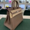 Hermès Birkin 25 retourne veau togo colore Etoupe ( il più richiesto )