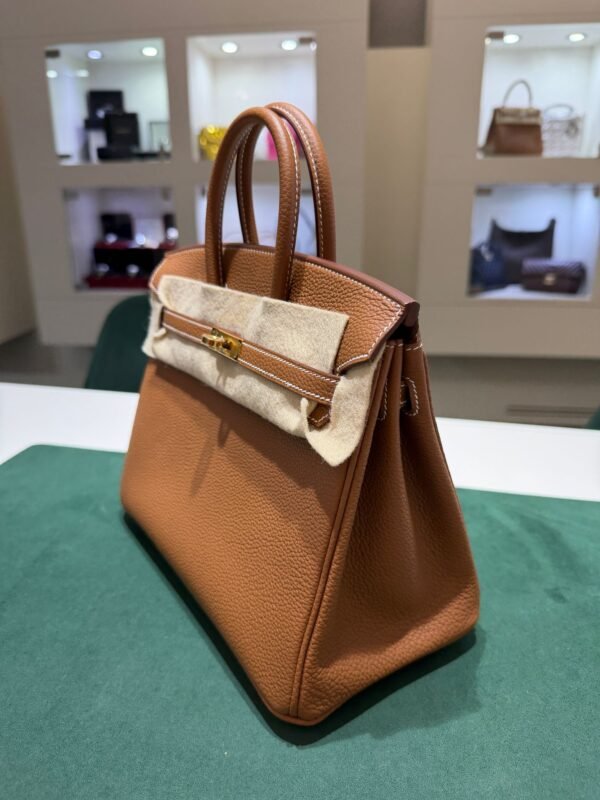 WhatsApp Image 2026-06-17 at 12.22.52 Hermès Birkin 25 retourne veau togo colore GOLD ( cuoio caramello ) stampa G NUOVA 2026