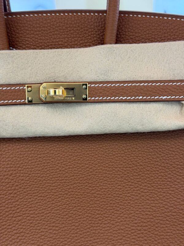 WhatsApp Image 2026-06-17 at 12.22.53 (2) Hermès Birkin 25 retourne veau togo colore GOLD ( cuoio caramello ) stampa G NUOVA 2026