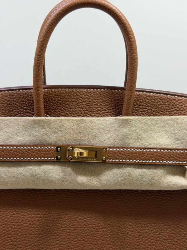 WhatsApp Image 2026-06-17 at 12.22.54 (2) Hermès Birkin 25 retourne veau togo colore GOLD ( cuoio caramello ) stampa G NUOVA 2026