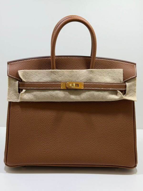 WhatsApp Image 2026-06-17 at 12.22.54 (3) Hermès Birkin 25 retourne veau togo colore GOLD ( cuoio caramello ) stampa G NUOVA 2026