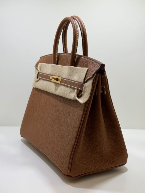 WhatsApp Image 2026-06-17 at 12.22.54 Hermès Birkin 25 retourne veau togo colore GOLD ( cuoio caramello ) stampa G NUOVA 2026