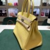 Hermès Birkin 30 retourne veau togo colore Jaune pouss ( giallo pastello ) stampa K NUOVA 2026