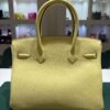 Hermès Birkin 30 retourne veau togo colore Jaune pouss ( giallo pastello ) stampa K NUOVA 2026