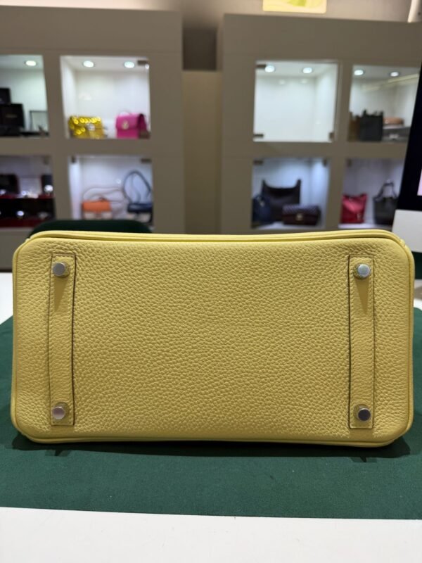 Hermès Birkin 30 retourne veau togo colore Jaune pouss ( giallo pastello ) stampa K NUOVA 2026