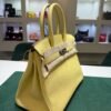 Hermès Birkin 30 retourne veau togo colore Jaune pouss ( giallo pastello ) stampa K NUOVA 2026