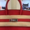 Hermès Birkin 25 retourne veau togo colore Rouge radie ( rosso piccione ) stampa K NUOVA 2026