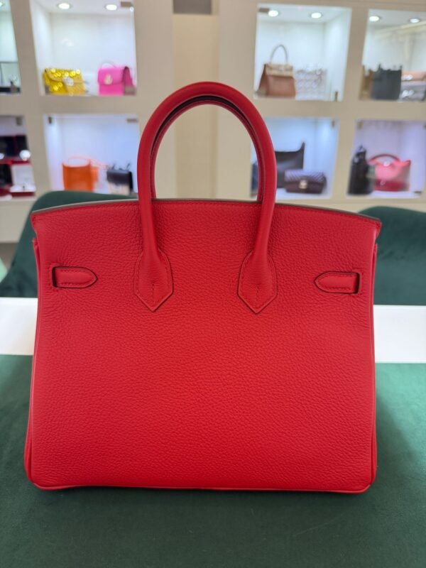 Hermès Birkin 25 retourne veau togo colore Rouge radie ( rosso piccione ) stampa K NUOVA 2026