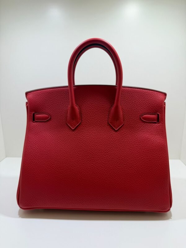 Hermès Birkin 25 retourne veau togo colore Rouge radie ( rosso piccione ) stampa K NUOVA 2026