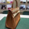 Herm&egrave;s Kelly 28 retourne NUOVA 2026 seriale G color gold (marrone) pellame Togo con hardware dorato