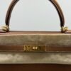 Herm&egrave;s Kelly 28 retourne NUOVA 2026 seriale G color gold (marrone) pellame Togo con hardware dorato