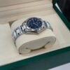 IMG_3393 Rolex Datejust 31 NUOVO 2024 oyster quadrante blu ghiera in oro full set con documenti e scatola