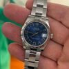 IMG_3394 Rolex Datejust 31 NUOVO 2024 oyster quadrante blu ghiera in oro full set con documenti e scatola