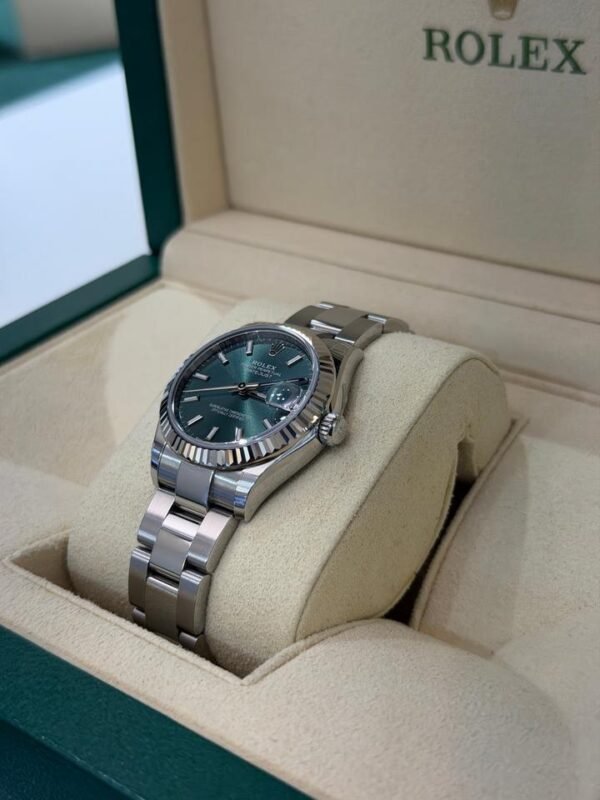 Rolex Datejust 31 NUOVO 2026 Italia oyster green verde menta full set con documenti