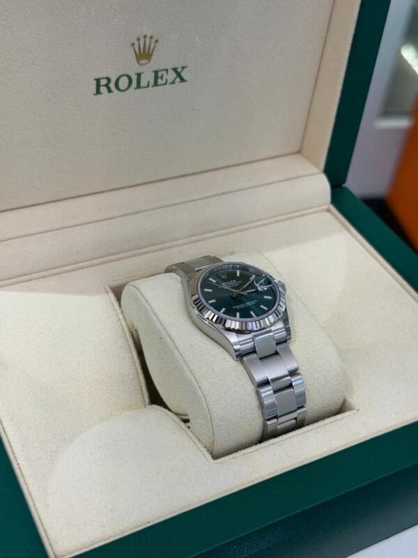 Rolex Datejust 31 NUOVO 2026 Italia oyster green verde menta full set con documenti