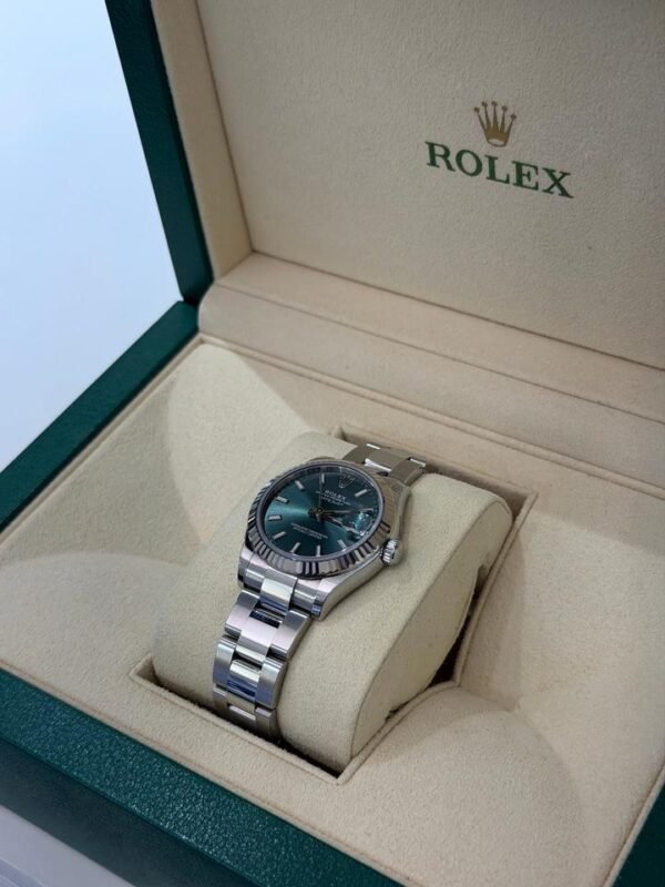 Rolex Datejust 31 NUOVO 2026 Italia oyster green verde menta full set con documenti