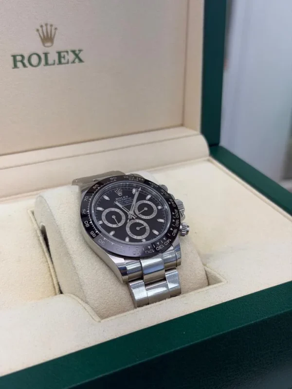 IMG_3402 Rolex Daytona ceramica nero del 2020 Italia card verde full set top condition con documenti