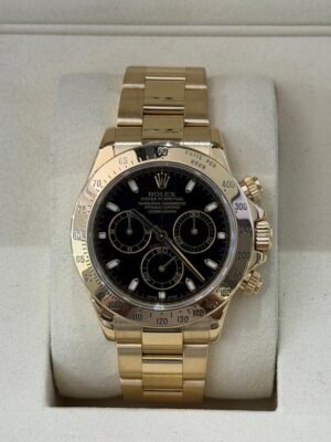 IMG_3405 Rolex Daytona oro giallo 18kt del 2009 Italia card RRR full set top condition con documenti