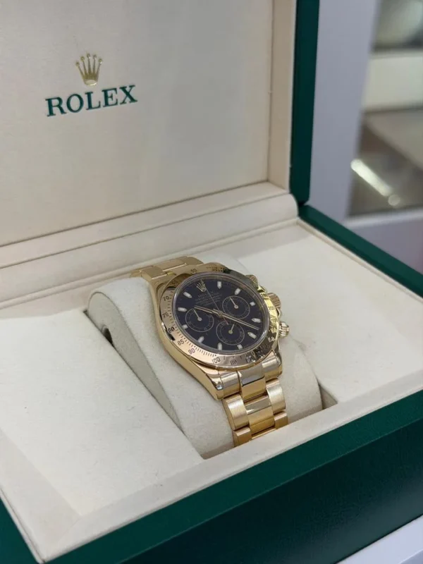 Rolex Daytona oro giallo 18kt del 2009 Italia card RRR full set top condition con documenti