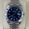 Rolex Datejust 41 41mm 2026 Italia Jubilee quadrante blu full set con documenti e scatola