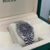 Rolex Datejust 36 36mm quadrante nero del 2021 Italia Jubilee full set top condition con documenti