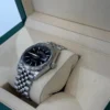 Rolex Datejust 36 36mm quadrante nero del 2021 Italia Jubilee full set top condition con documenti