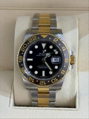IMG_3428 Rolex GMT-Master II ceramica acciaio oro del 2008 Italia full set top condition con documenti
