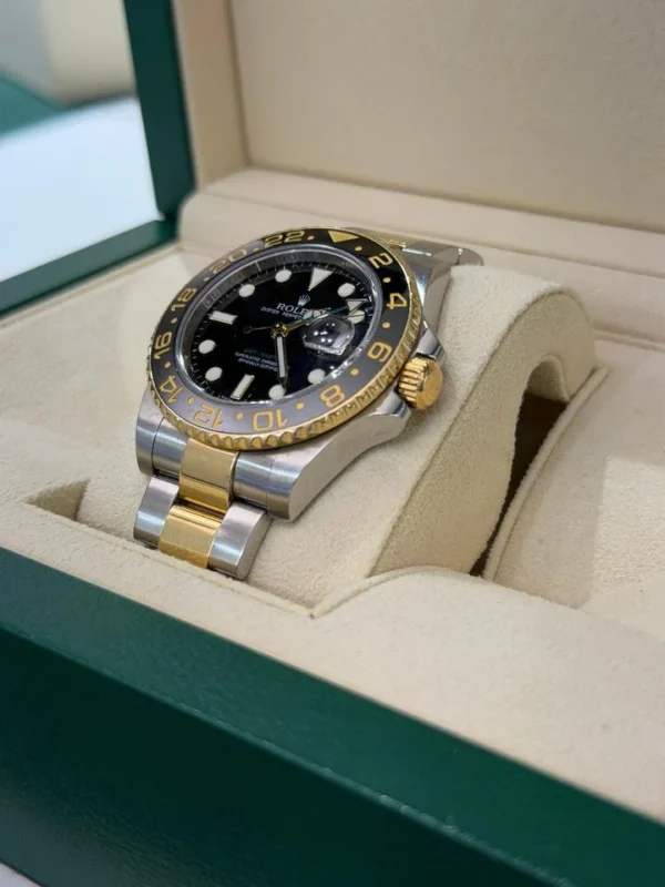 Rolex GMT-Master II ceramica acciaio oro del 2008 Italia full set top condition con documenti