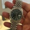 IMG_3438 Rolex Datejust 41 verde menta green del 2024 Italia jubilee full set excellent condition ect ect