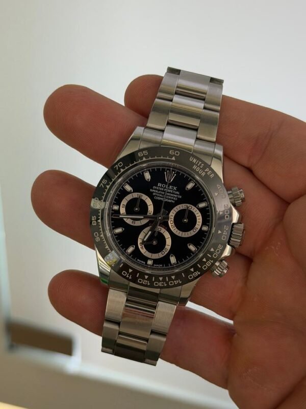 IMG_3443 Rolex Daytona ceramica nero del 2016 full set excellent condition con documenti e scatola Rolex