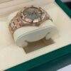 Audemars Piguet Royal Oak Lady 37mm rose gold del 2020 NUOVO mai indossato diamond bezel full set con documenti