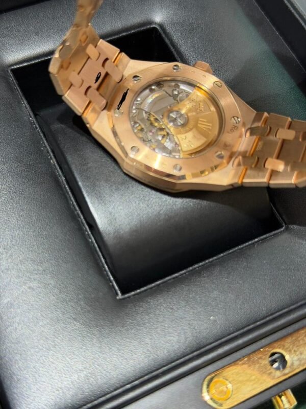 Audemars Piguet Royal Oak Lady 37mm rose gold del 2020 NUOVO mai indossato diamond bezel full set con documenti
