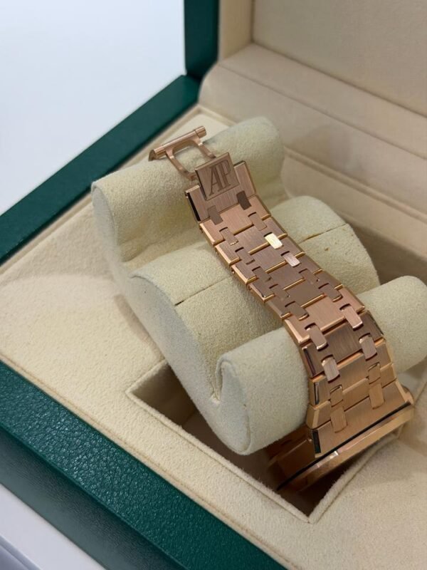 Audemars Piguet Royal Oak Lady 37mm rose gold del 2020 NUOVO mai indossato diamond bezel full set con documenti