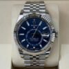IMG_4217 Rolex Sky-Dweller Blu NUOVO 2026 Italia Jubilee full set con documenti e scatola Rolex