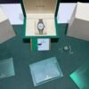 Rolex Datejust 31 31mm bianco white del 2018 full set top condition con documenti e scatola