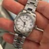 Rolex Datejust 31 31mm bianco white del 2018 full set top condition con documenti e scatola