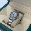 Rolex Datejust 31 31mm bianco white del 2018 full set top condition con documenti e scatola