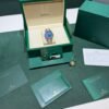 Rolex Datejust 36 quadrante Blu in diamanti del 2021 full set excellent condition con documenti